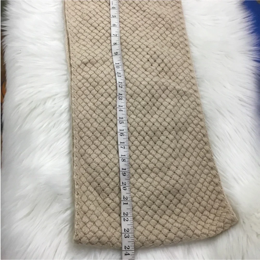Deb basket weave style tan infinity scarf Woman’s One Size Fits Most